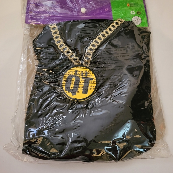 1-2 yr Halloween Costume Little Rapper outfit hat shirt pants chain - Picture 5 of 6